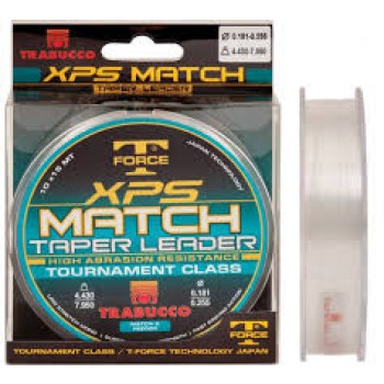Xps Match Taper Leader TRABUCCO 0.165/0.221 TRA052-02-010